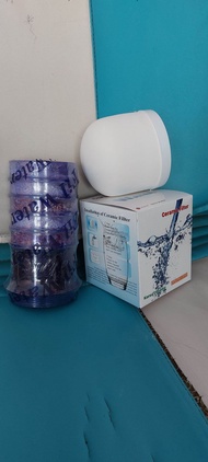 Sứ lọc nước vỏ trắng tốt và than 6 tầng cho bình lọc lớn 20 và 23 lít