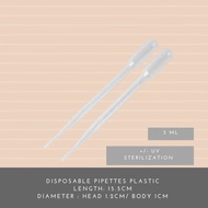 3ML dropper disposable pipettes plastic