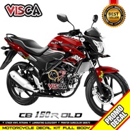 Decal Cb150r Old Full Body Stiker Cb150r Old Full Body Striping Cb 150r Old Full Body Via Shark