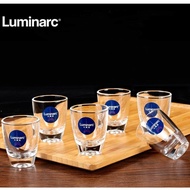 1 Set of 12 Pcs Luminarc Gin Shot 50Ml/Shot Glass/Mini Glass/