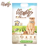 Kasty Tofu Litter ทรายแมวเต้าหู้ สูตร Original(6L10L20L40L) ทำจาากถั่วลันเตา ทรายแมวเต้าหู้ธรรมชาติ