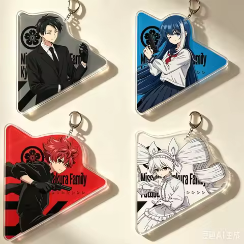 New 2026 Mission: Yozakura Family Bag Acrylic KeyRing Anime Lovely Products As A Gift For Fans Exqui