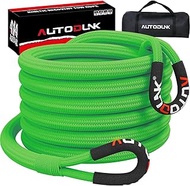 Autodunk Kinetic Recovery Rope (48,600lbs), 1-1/8" x 30' Tow Rope Offroad Recovery Kit for 4WD Pick 