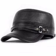 Topi Pria Kulit Komando/Topi Komando Ariel Kulit/Topi Ariel Noah/Topi Pria Kasual Olahraga Outdoor/T