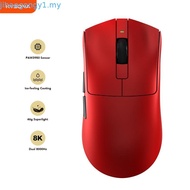 KYSONA Jupiter Ultra Dual-8K Hz Wireless Gng Mouse Super-light Weight 46g PAW3950 Sensor Max 30000 D