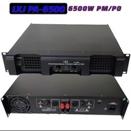 LXJ เพาเวอร์แอมป์ กลางแจ้ง 6500W PMPO เครื่องขยายเสียง Professional poweramplifier รุ่น PA-6500