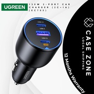 UGREEN 130W USB C Car Charger, Type C Car Charger Adapter Compatible