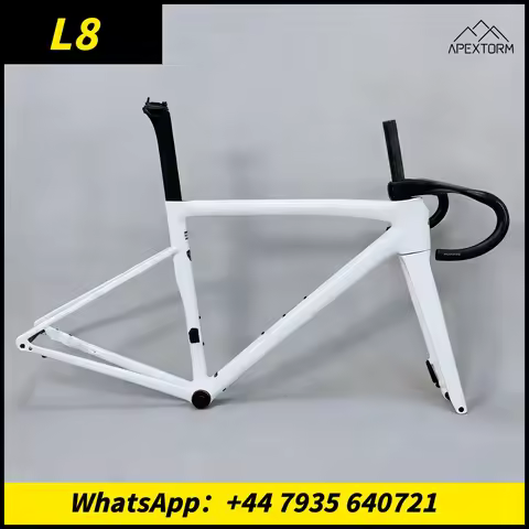SL8 Carbon Road Bike Frame Disc Brake Frameset Di2 Groupset Compatible Custom Paint Available