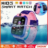 Q12 Kids Smart Watch Children Phone Jam Tangan Telefon Budak Lelaki Smart watch Location Call Voice Flashligh