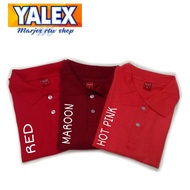 Polo Shirt for Mens (YALEX) Red, Maroon, Hot pink