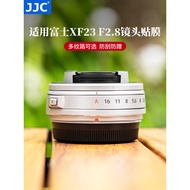 JJC Suitable for Fuji XF 23 F2.8 Lens Film fujiflim xf 23mm f2.8 R WR Protective Leather Sticker Sti