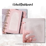 Etched Planner Dashboards