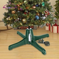[deevoka] Christmas Tree Rotating Stand Replacement US 110V Dark Green Easily Install Accessory 360 