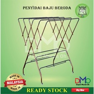 CLOTHES HANGER WITH WHEELS DMOPB104-RAK PENYIDAI BAJU&amp;KAIN BERODA/DRYING RACKS/RAK AMPAIAN BAJU/CLOTHESLINE