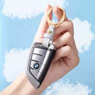 Car Keychain Keychain Car Key Leather Buckle First Layer Leather Car Keychain Portable Genuine Leath