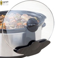 Situate Your Slow Cooker Lid on Lid Holder Pot Cover Stand for Easy Reach