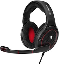 EPOS Enterprise EPOS I Sennheiser GAME ONE Gaming Headset, Open Acoustic, Noise-canceling mic, Flip-To-Mute, XXL plush velvet ear pads, compatible with PC, Mac, Xbox One, PS4, Nintendo Switch, and Smartphone - Black (506080)