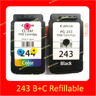 Canon เครื่องพิมพ์244ตลับพิมพ์ดั้งเดิม MG2520s 2522ts3120 3122เครื่องพิมพ์ MX492เชื่อมต่อสำหรับการจ่ายหมึก