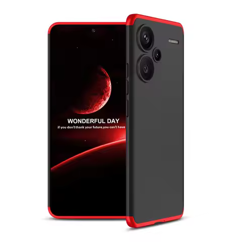For Xiaomi Redmi Note 13 Pro Plus Case 3 in 1 Quality PC Shockproof Hard Back Cover Matte Phone Case