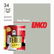 Emco Lux Cat Kayu & Besi 1kg - Abu-abu Grey Gray