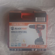 Impact Cordless Dril BLACKFOOT 20V Bor Baterai 20V (Bosch,Stanley)