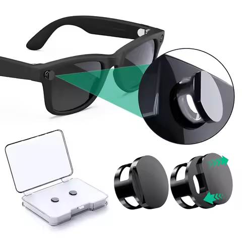 For Meta Smart Glasses Light Blockers, For Ray-Ban Meta Camera LED Cover,100% LED Light Blocking Eff