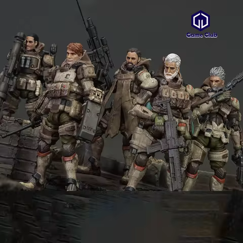 In Stock Acid Rain War 1/18 Male Sandstorm Edition FAV-A115/A116/A117 Weapon Accessories Full Set 3.