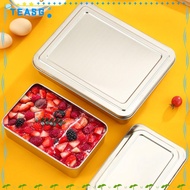 TEASG Tiramisu Cake Mold, Stainless Steel DIY Dessert Rectangular Cake Pan, Durable Handmade Non-Sti