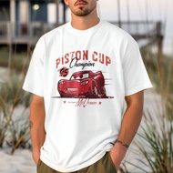Oversize T-shirt with Lightning McQueen Car Kingdom Lightning McQueen Pixar Cars 654