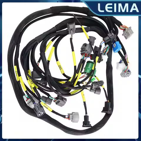CNCH-OBD1-1 OBD1 Budget D/B-series Tucked Engine Harness For Honda Civic Integra B16 B18 D16 JR-FIC3