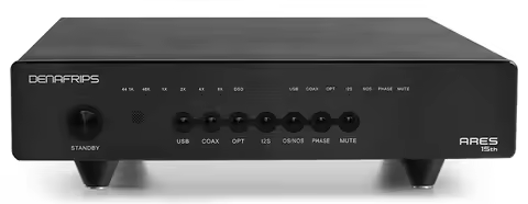 Denafrips ARES 15TH DAC R2R+Architettura DSD. Coaxial*1 OPT*1, I2S*1, USB2.0 Digital Signal Processi