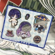 Standee Keychain Genshin Impact Scaramouche Wanderer Wanderer Wanderer mica model dressing anime dec