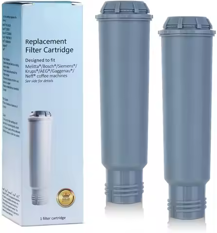 2Pack Coffee Maker Water Filter Coffee Filtration Cartridges Replacement For Krups Claris F088, Meli