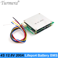 Turmera 4S 12.8V 200A 280A 320A Balance Lifepo4 Battery BMS Protect Board Use in 3.2V 100Ah 200Ah 28