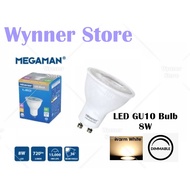 Megaman 1pc GU10 Dimmable Led Bulb Spotlight Bulb Megaman Bulb Effect Light Bulb Eyeball Bulb WarmWh