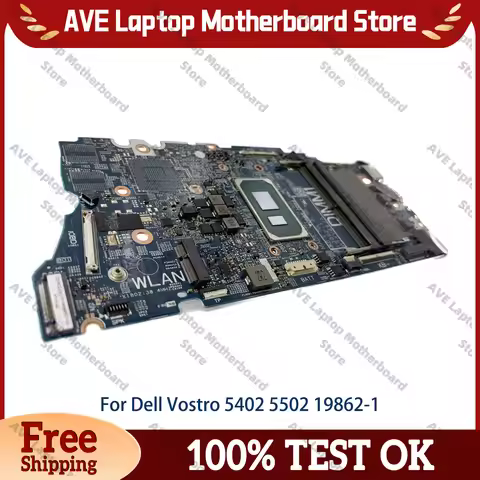 For Dell Vostro 5402 5502 Laptop Motherboard with i3 i5 i7 19862-1 CN-0G0XMN 04D2JV 0H2F8K 010GRP 0J