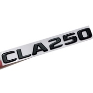 3d ABS Black Logo CLA250 Sticker Letters Car Trunk Emblem Badge For Mercedes Benz CLA 250 CLA250 W11