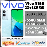 vivo y19s 12+ 128 GB helio G85 garansi 1 tahun ini pengganti tipe Y17S  (imei terdaftar dikemenprin)