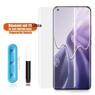 Xiaomi Mi 11 Ultra UV 3D 小米 鋼化膜玻璃保護貼 全屏全覆蓋全貼身 指紋解鎖通用 Compatible with in-Display Fingerprint Sensor, 3D Full Adhesive UV Glue Curved Edge to Edge Saver Case Friendly Full Coverage Tempered Glass Film Protective Cover Screen Protector