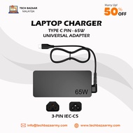 Laptop Charger Type C 65W | Fast Charging Adapter for All Type-C Devices