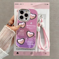 Samsung Case+bracelet Case Silicone Star Casing Samsung A07 case A06 a25 5G A55 A56 5G A36 A15 S24 U