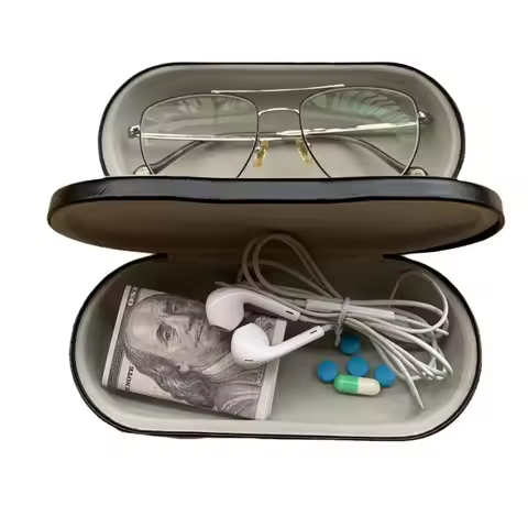 Private Money Box Glasses Box Hidden Safety Surprise Secret Hideaway Stash Hide Money Keys Jewelry V