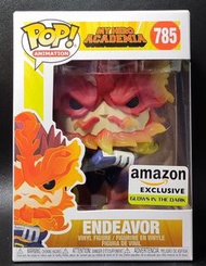 FUNKO POP MY HERO ACADEMIA 785 ENDEAVOR 我的英雄學院 我英 奮進人 安德瓦 夜光版 轟炎司 Todoroki Enji figure