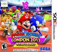 3DS Mario &amp; Sonic at the London 2012 Olympic Game 倫敦奧運 (美版)