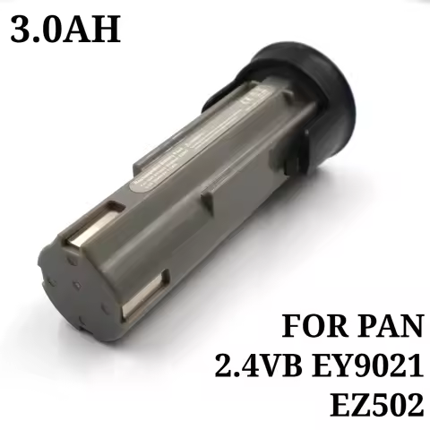 2.4V 3.0Ah Ni-MH/Ni-Cd Replacement Battery for PAN EY9021 EZ502 Cordless Drill Power Battery for Ele