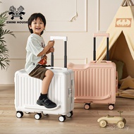 Universal Wheel Mountable Mountable Suitcase Children W3YC