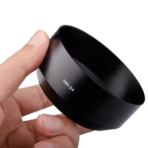 HN-24 Metal Dedicated Lens Hood Shape for Nikon AF 70-210mm f/4-5.6 AF 75-300mm f/4.5-5.6 100-300mm 