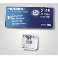 Box of 1 Renata 329 SR731SW Swiss watch battery