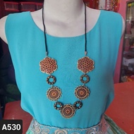Ethnic Necklace A530 Women's Long Rope Necklace Accessories