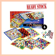 [READY STOCK] HEE Compendium of 6 Games/Board Games